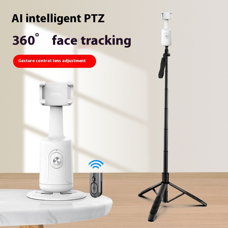 360 Auto Face Tracking Gimbal AI Smart Phone Holder | حامل هاتف ذكي بتتبع الوجه 360 درجة