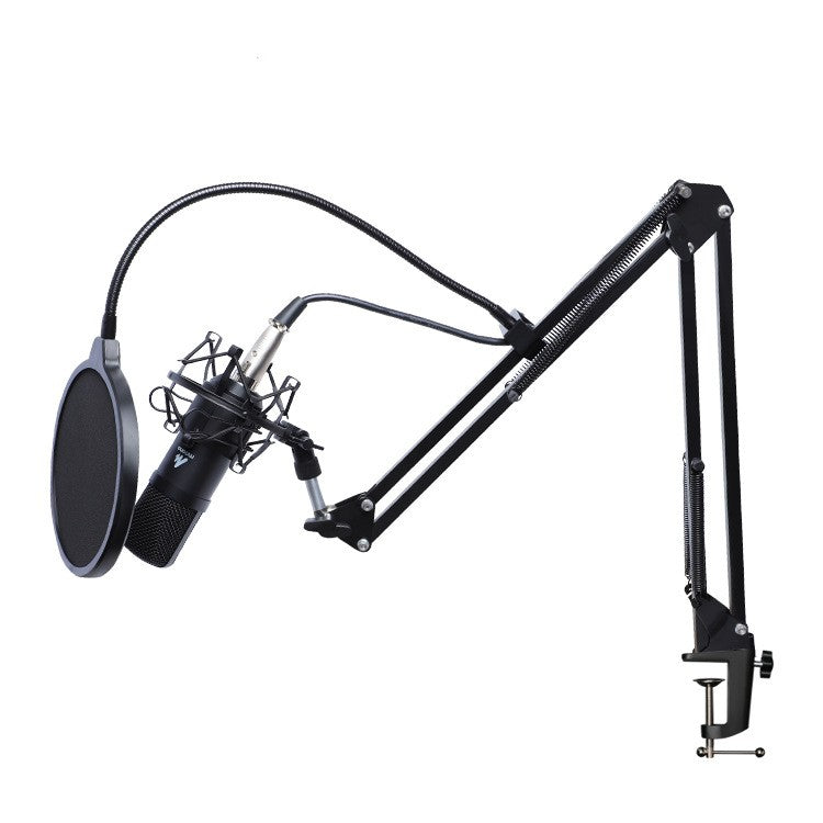 مايكروفون كوندنسر سلكي للهاتف والكمبيوتر والتسجيل | Wired Condenser Microphone for Mobile Phone Computer Recording KTV