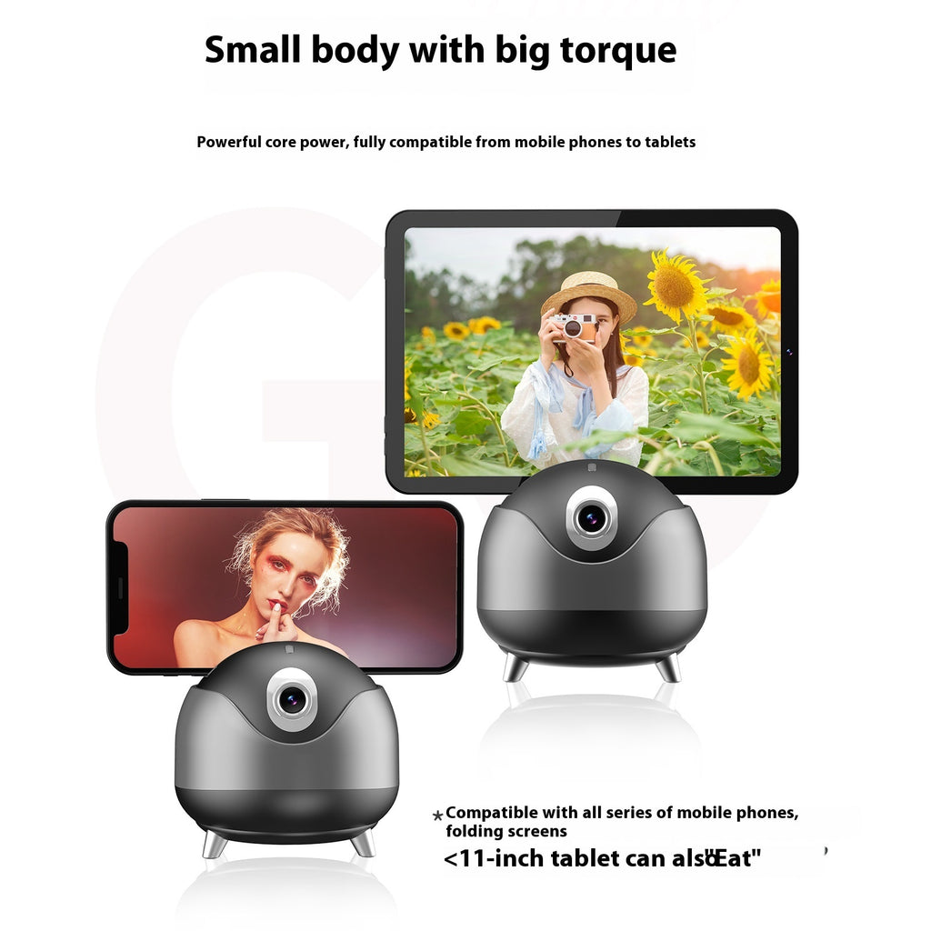 جيمبال Q8 ثنائي المحور ذكي بتقنية AI للتعرف على الوجه والتتبع التلقائي | New Dual-axis Q8 Intelligent AI Face Recognition Automatic Mobile Phone Tracking Head Stabilizer