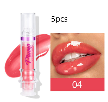 أحمر شفاه سائل لامع | New Tube Lip Rich Lip Color Liquid Lipstick Mirror