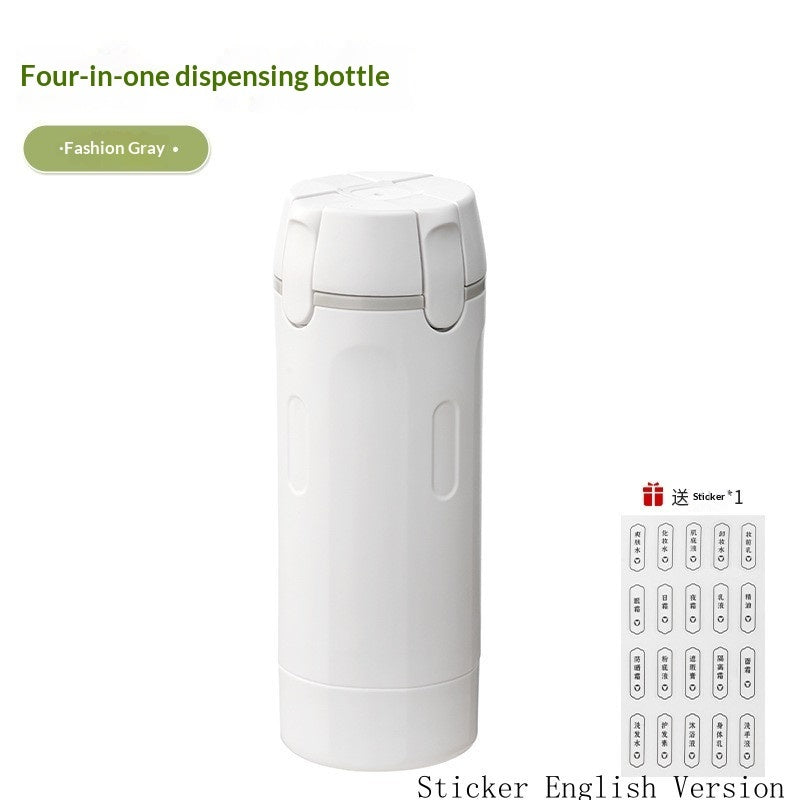 حافظة سفر 4 في 1 محمولة | 4 In 1 Travel Dispenser Portable Travel Bottles
