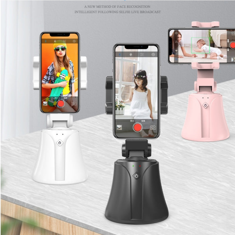 AI Smart Follow-up 360 Degrees Revolving Cloud Platform Selfie Stick | عصا سيلفي ذكية بمتابعة ذكية 360 درجة دوارة