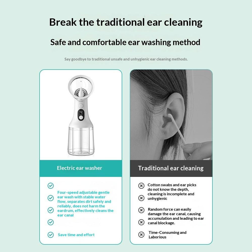 جهاز تنظيف الأذن ذكي محمول لإزالة شمع الأذن بأمان | Intelligent Portable Ear Canal Cleaner Home Use Earwax Removal Tool