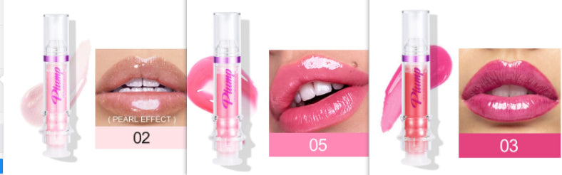 أحمر شفاه سائل لامع | New Tube Lip Rich Lip Color Liquid Lipstick Mirror