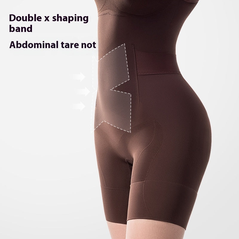 مشد نسائي لنحت البطن ورفع الأرداف بعد الولادة | Belly Contracting And Hip Lifting Postpartum Body Shaping Waist Slimming Seamless Tight Show Clothes