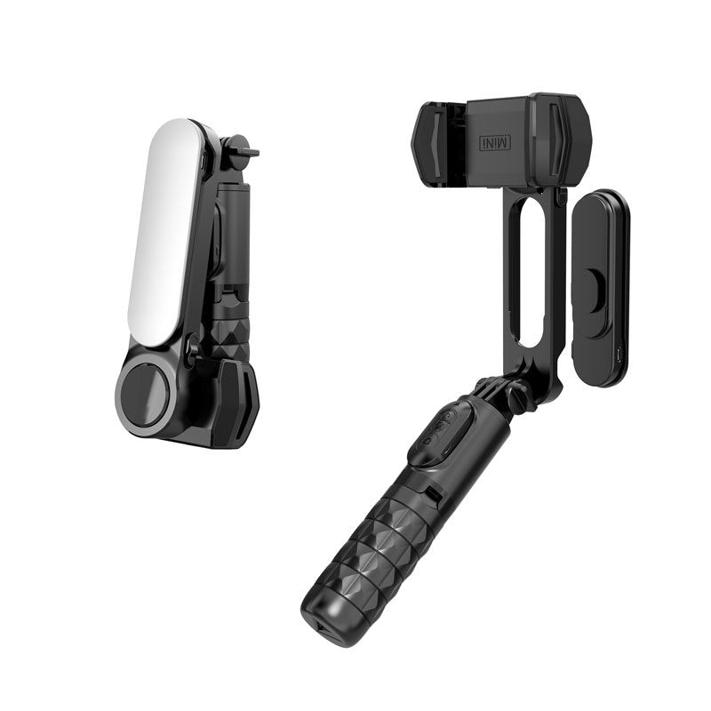 جيمبال يدوي وعصا سيلفي بلوتوث مع حامل ثلاثي | Handheld Gimbal Bluetooth Selfie Stick Tripod