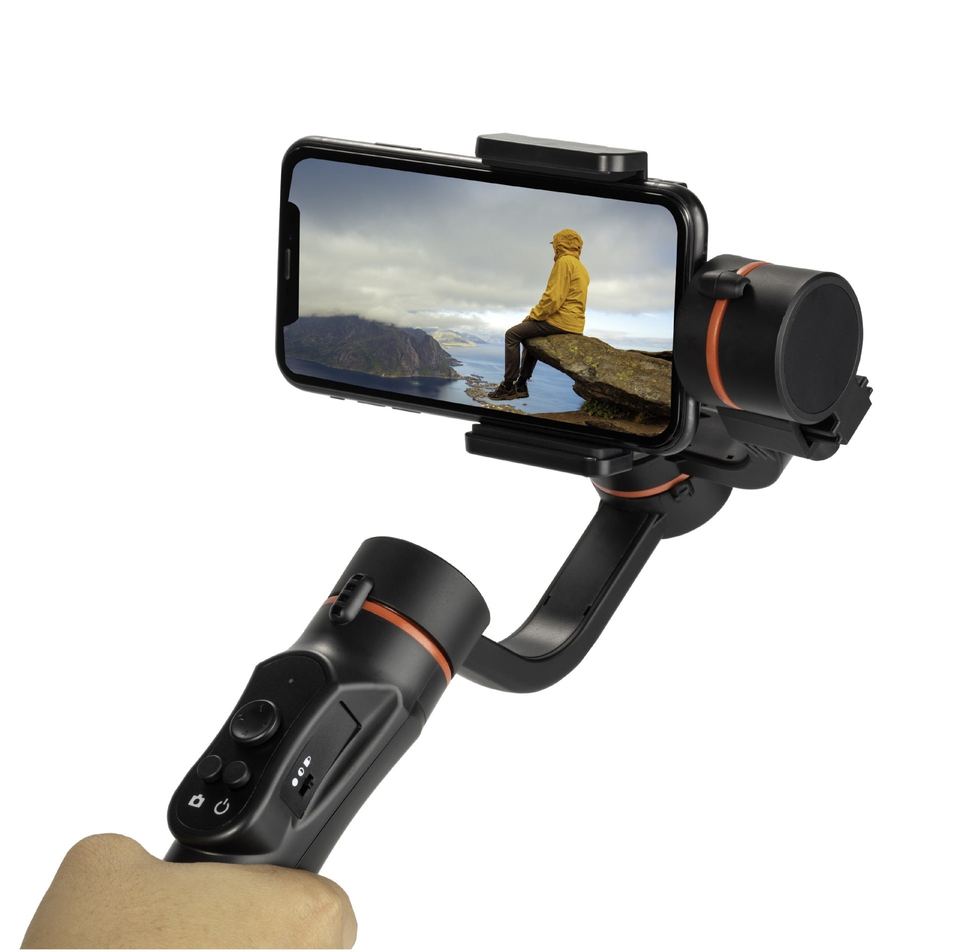 جيمبال H2 يدوي 3 محاور للهاتف المحمول | H2 Three Axis Handheld Mobile Phone Gimbal