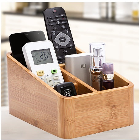 صندوق تخزين مكتبي منظم للمستلزمات | Desktop Storage Box Organizer