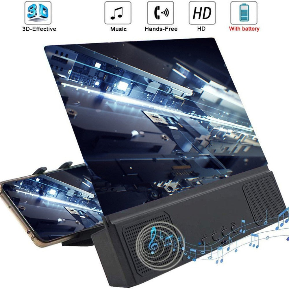 مكبر شاشة الهاتف مع صوت قوي وبطارية كبيرة | Big Sound Big Battery Mobile Phone Screen Amplifier