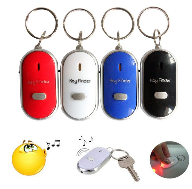 جهاز إيجاد المفاتيح بالصفير والتحكم الصوتي | Key Finder Artifact Whistle Key Lost-proof Device Voice Control