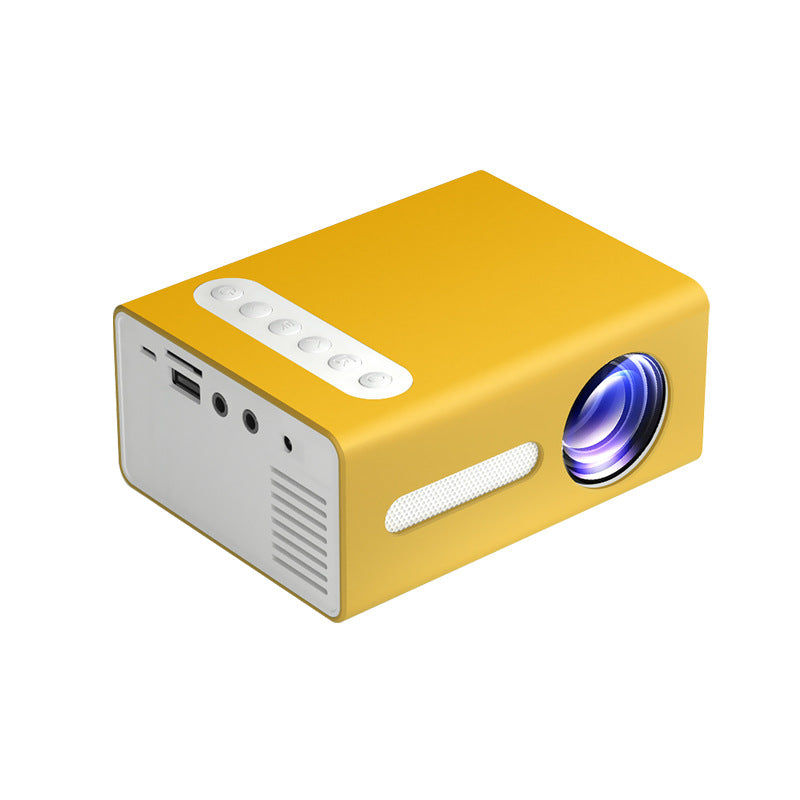 بروجكتور منياتور منزلي HD 1080P للسينما والعروض | Home Office T300 Projector HD 1080P Miniature Mini Projector