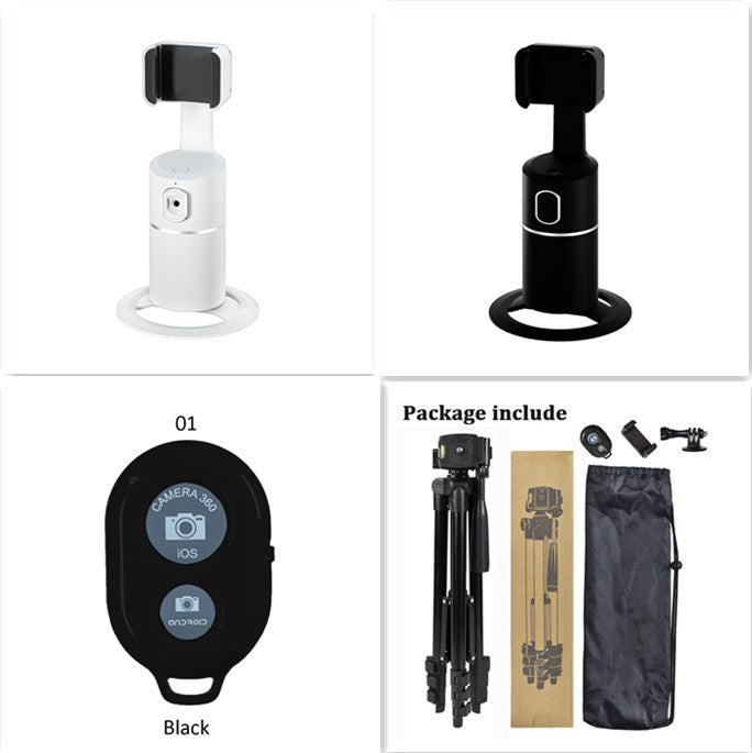 Smart Face Recognition Tracking PTZ Mobile Phone Stand Live Broadcast | حامل هاتف ذكي بتتبع الوجه للبث المباشر