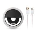 سيلفي سماعة الموبايل USB موديل RK12 | الهاتف المحمول صورة شخصية ملء ضوء USB شحن RK12