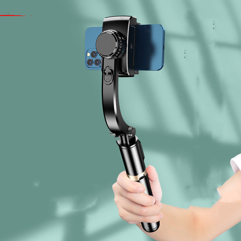 مثبت هاتف مضاد للاهتزاز مع جيروسكوب وحامل ثلاثي | Mobile Phone Stabilizer Anti-Shake Handheld Video Shooting Gyroscope Tripod Selfie