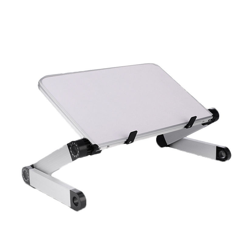 حامل لابتوب قابل للطي مريح بزاوية 360 درجة من ألومنيوم | Foldable Laptop Stand Ergonomic Desk Tablet Holder