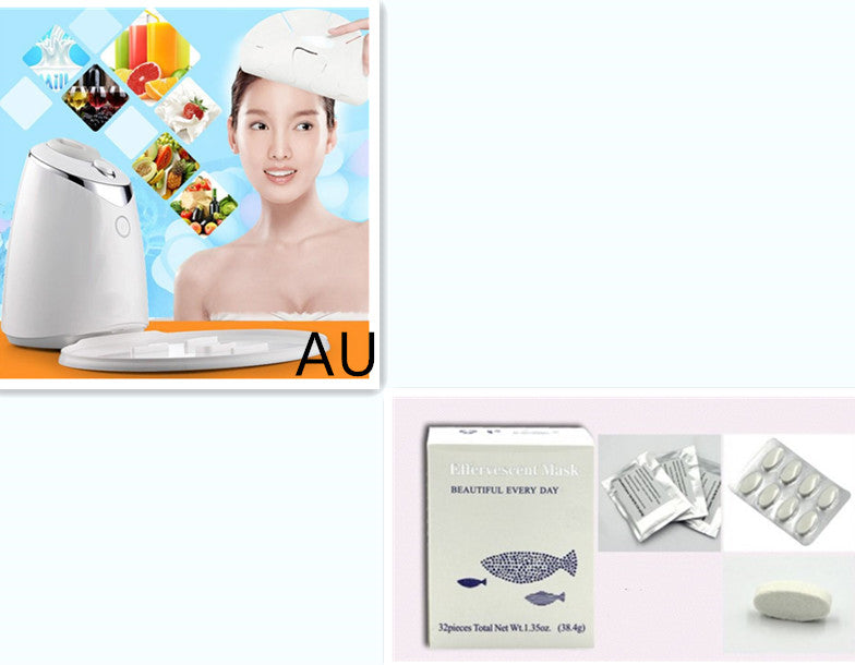 جهاز صنع قناع الوجه - علاج الوجه DIY أوتوماتيكي بالفواكه والخضروات الطبيعية والكولاجين للاستخدام المنزلي | Face Mask Maker Machine Facial Treatment DIY Automatic Fruit Natural Vegetable Collagen Home Use Beauty Skin SPA Care