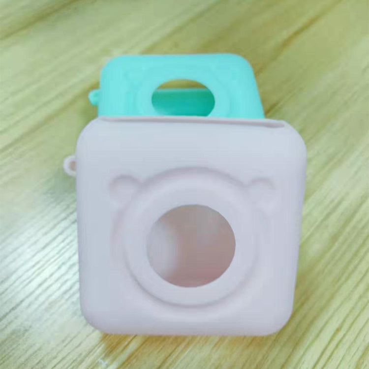 طابعة حرارية لاسلكية صغيرة للملصقات والبطاقات | Mini Bluetooth Wireless Thermal Printer Paper Sticker Label Printer