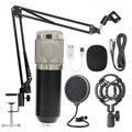 طقم ميكروفون BM-800 مع حامل | Net Microphone Stand Set BM-800