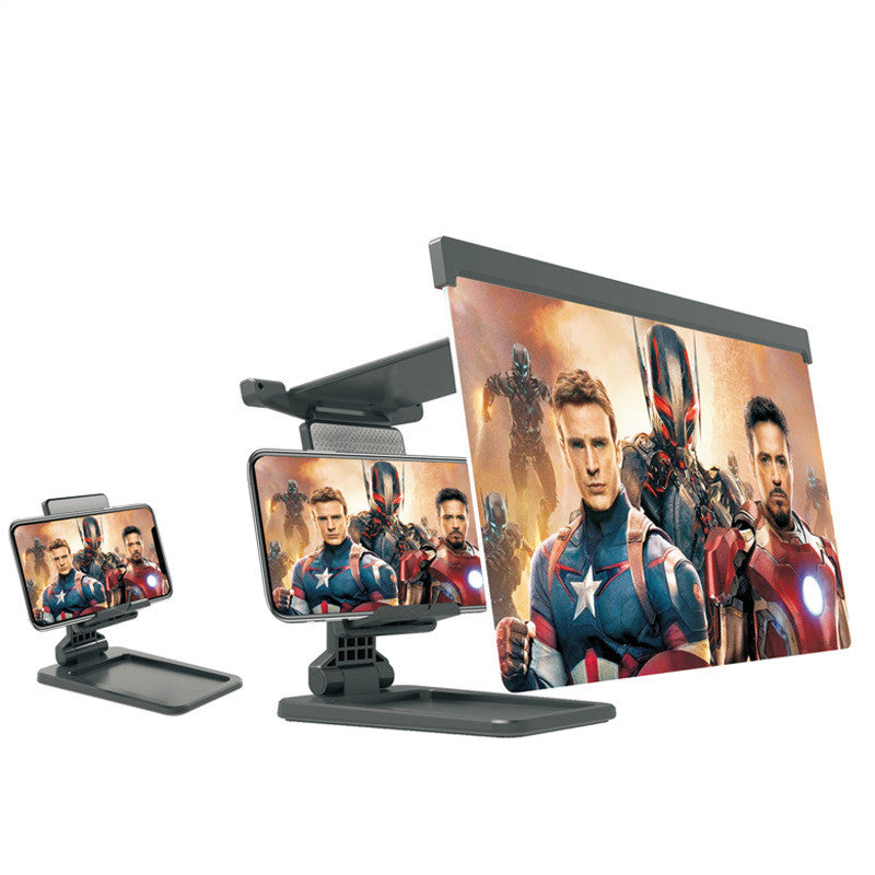 12-Inch Mobile Phone Screen Amplifier Anti-Blue Light Folding Stand | مكبر شاشة الهاتف 12 بوصة مضاد للضوء الأزرق