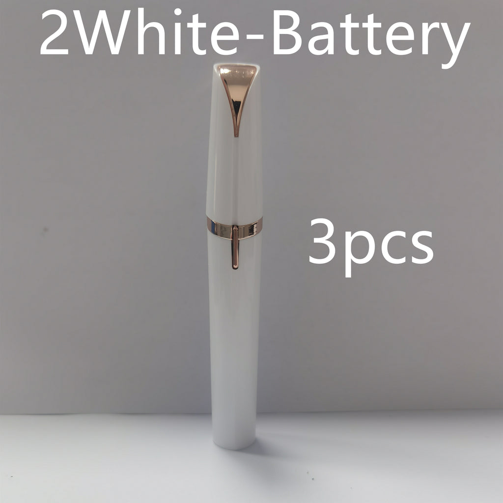 قلم تشكيل الحواجب الكهربائي الصغير | Mini Electric Eyebrow Trimmer Lipstick Brows Pen
