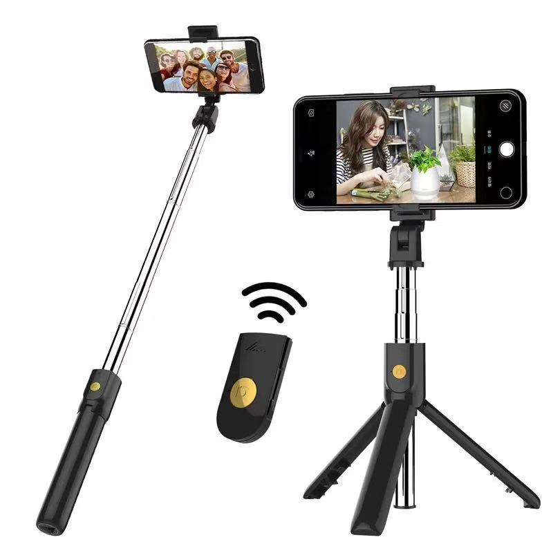 Bluetooth Holder Selfie Stick Mobile Phone Holder | حامل عصا سيلفي بلوتوث لحامل الهاتف المحمول