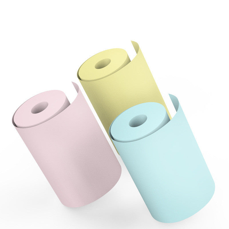 طابعة حرارية لاسلكية صغيرة للملصقات والبطاقات | Mini Bluetooth Wireless Thermal Printer Paper Sticker Label Printer