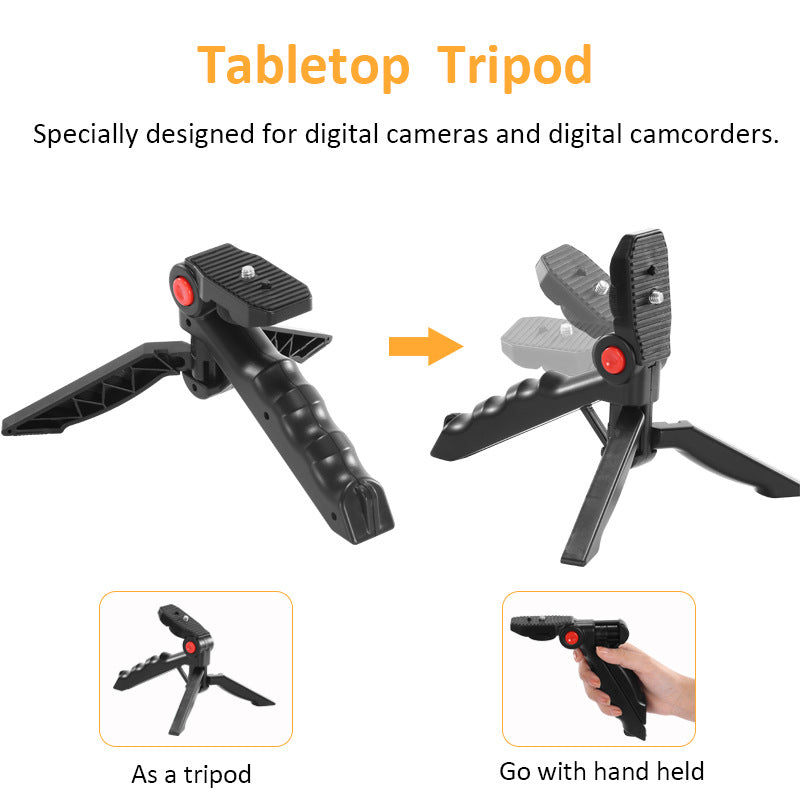 ملحقات كاميرا مع حامل ثلاثي وإضاءة | Camera Accessories With Desktop Tripod Light