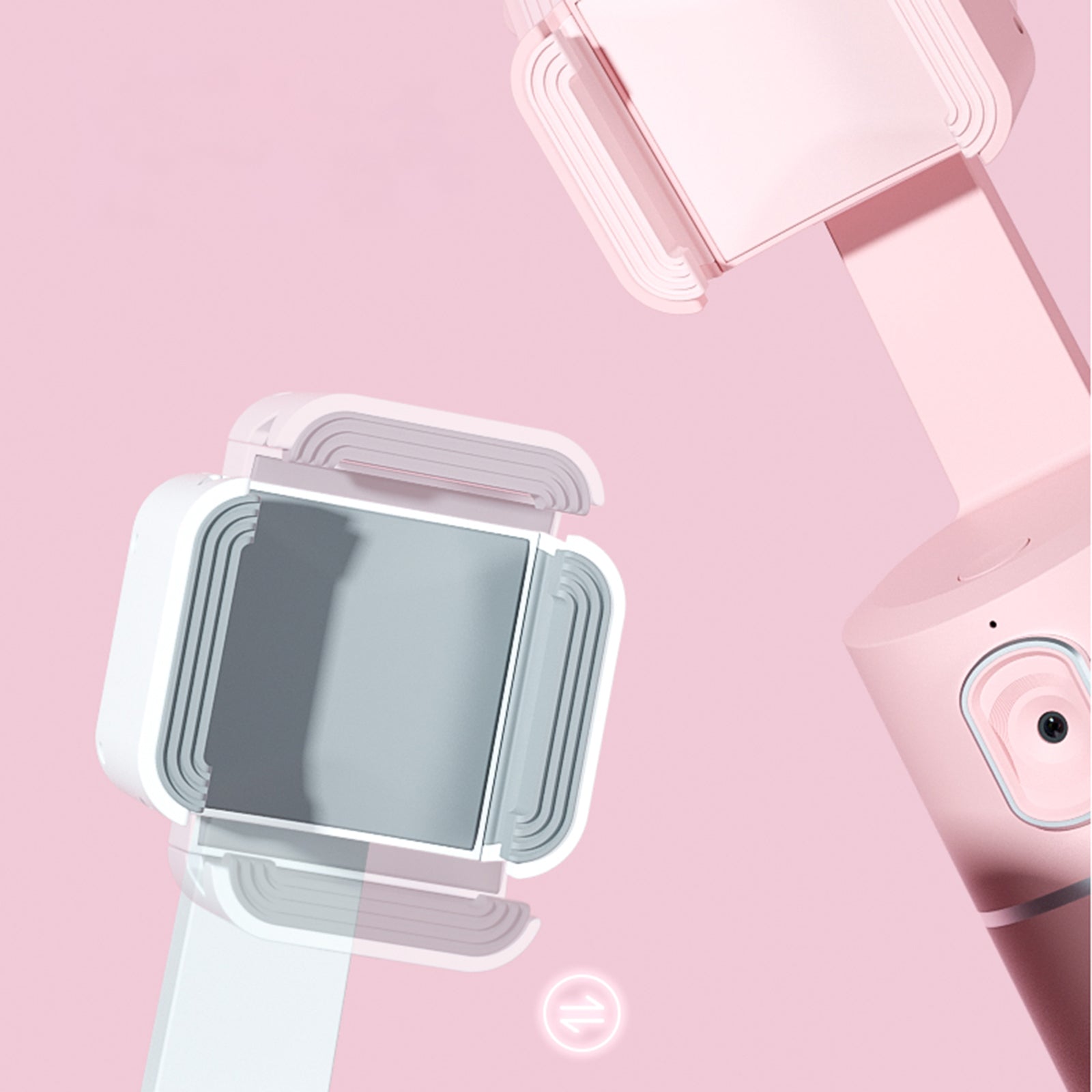 Smart Face Recognition Tracking PTZ Mobile Phone Stand Live Broadcast | حامل هاتف ذكي بتتبع الوجه للبث المباشر