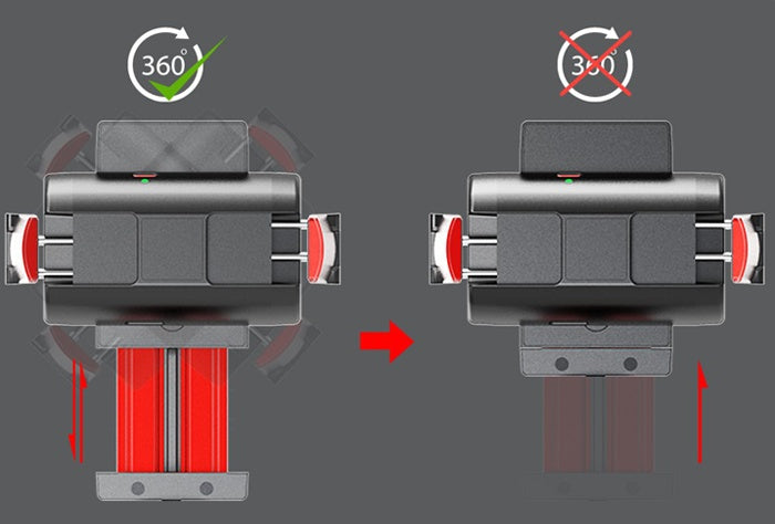 مثبت فيديو متوازن مع حامل ثلاثي متكامل | Video Balance Stabilizer Tripod Integrated