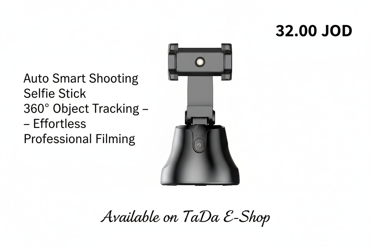 عصا سيلفي ذكية بتتبع تلقائي 360 درجة | Auto Smart Shooting Selfie Stick 360 Object Tracking Holder
