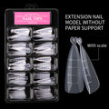 أظافر صناعية رقيقة 100 قطعة | Nail Art Sheets Ultra-thin 100 Pieces