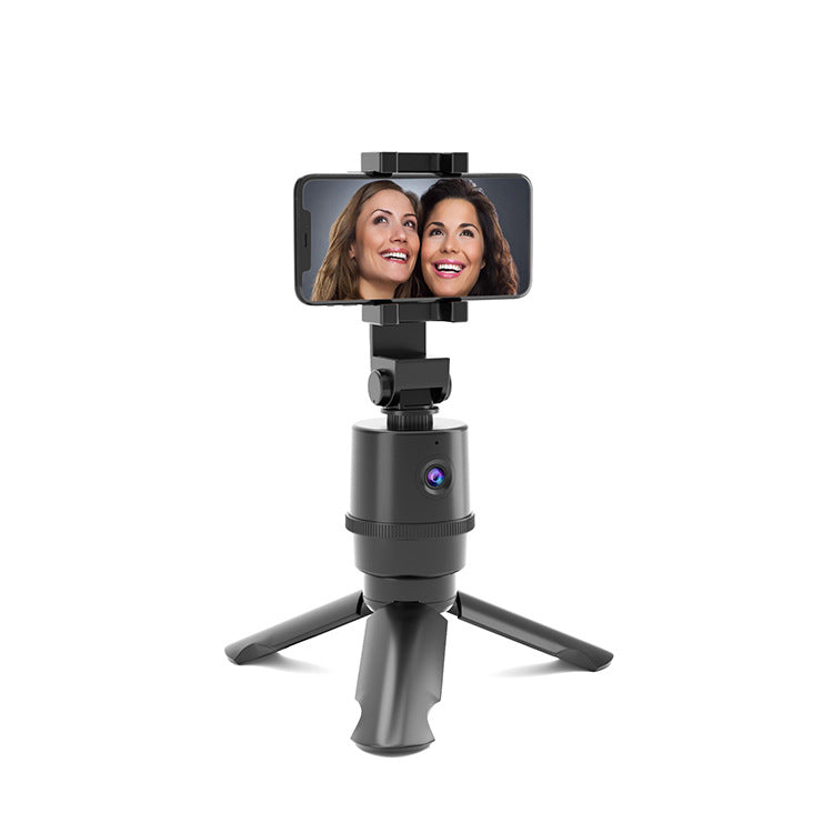 360 Intelligent Tracking Pan Tilt Object Tracking Camera Selfie Pole Live AI Face Recognition Mobile Phone Bracket | حامل هاتف ذكي بتتبع الوجه 360 درجة بالذكاء الاصطناعي
