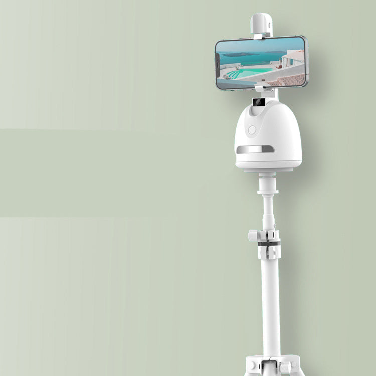 Mobile Phone 360-Degree Face Recognition Camera AI Smart Vlog with Fill Light | كاميرا تتبع الوجه 360 درجة ذكية للهاتف مع إضاءة تصوير