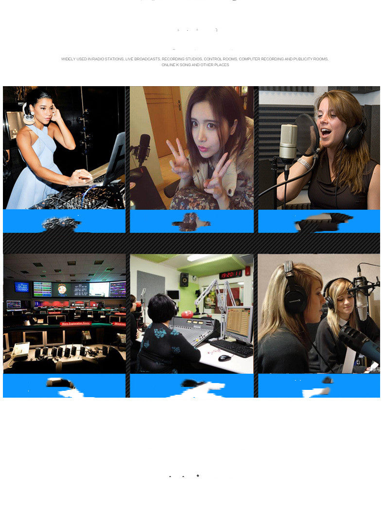 مايكروفون BM-800 كوندنسر USB بجودة 192KHz 24Bit للتسجيل والبث | BM-800 192KHz 24Bit USB Condenser Microphone for Recording Live Streaming