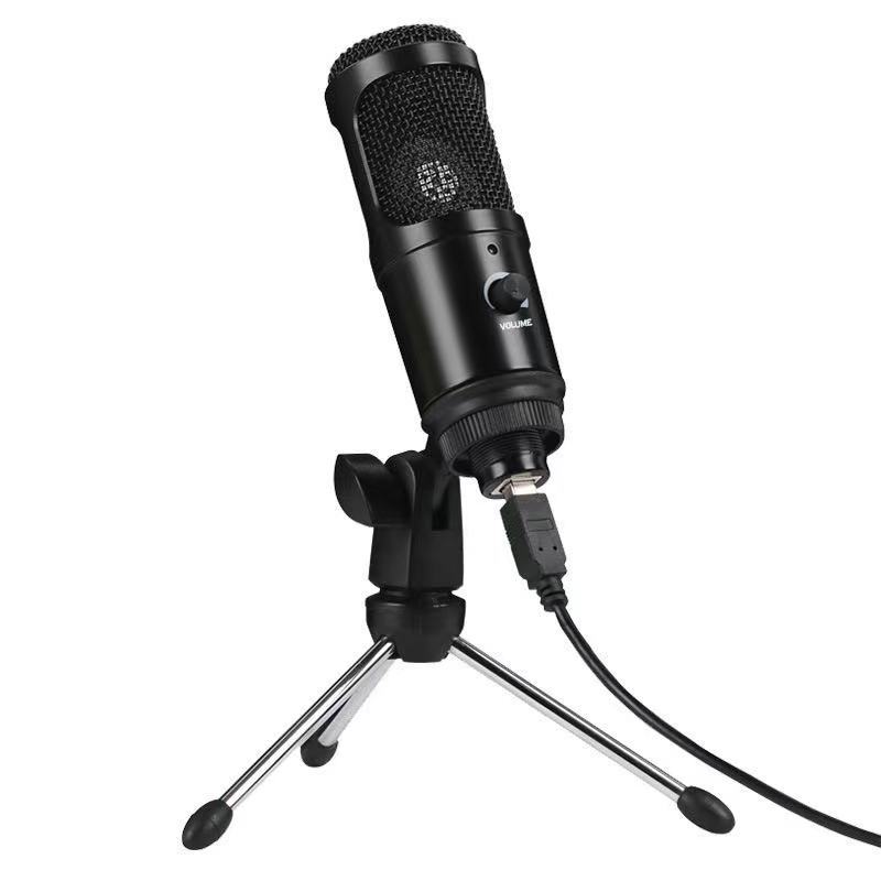 مايكروفون كوندنسر USB للكمبيوتر والبث المباشر 192KHz | Computer USB Live Condenser Microphone 192KHz 24Bit