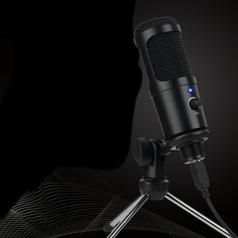 ميكروفون كوندنسر للألعاب والتسجيل والبث المباشر | Condenser Microphone for Gaming Live Recording