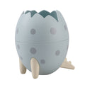 حافظة تخزين مكتبية ديناصور | Desktop Storage Box Pen Holder Organizer Eyebrow Pencil Glasses Dinosaur Egg Storage Bucket Fashion Cartoon