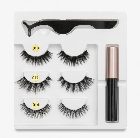 زوج رموش مغناطيسية عصرية بدون غراء | A Pair Of False Eyelashes With Magnets In Fashion