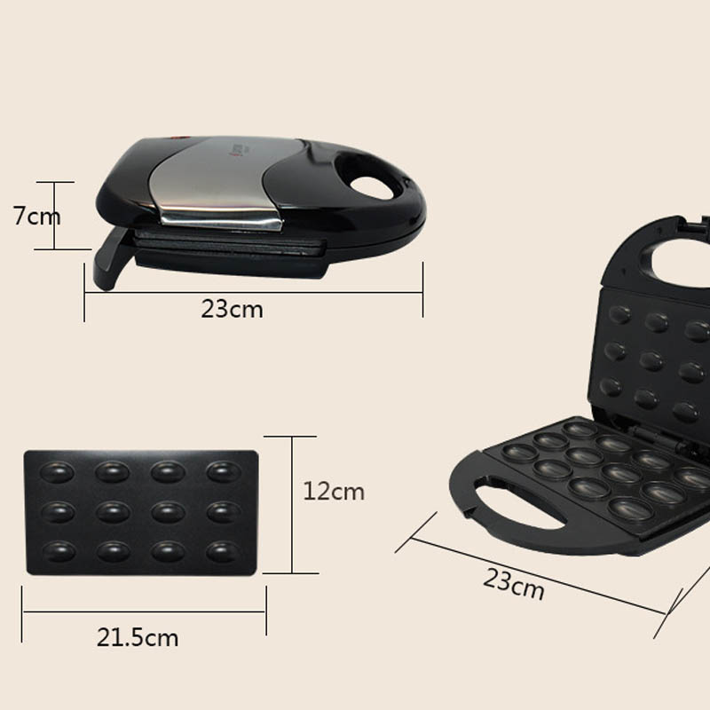 صانعة السندويشات والمكسرات المنزلية الصغيرة | Mini Home Nut Sandwich Maker Baking Machine