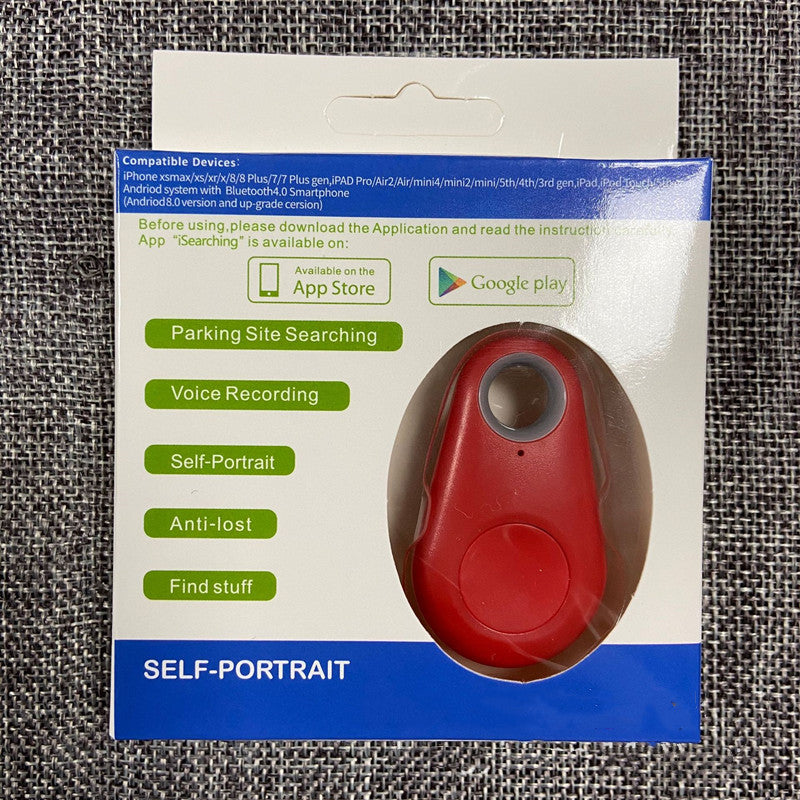 جهاز تتبع بلوتوث لمنع ضياع الأشياء بتصميم قطرة ماء | Water Drop Bluetooth Anti Lost Object Finder