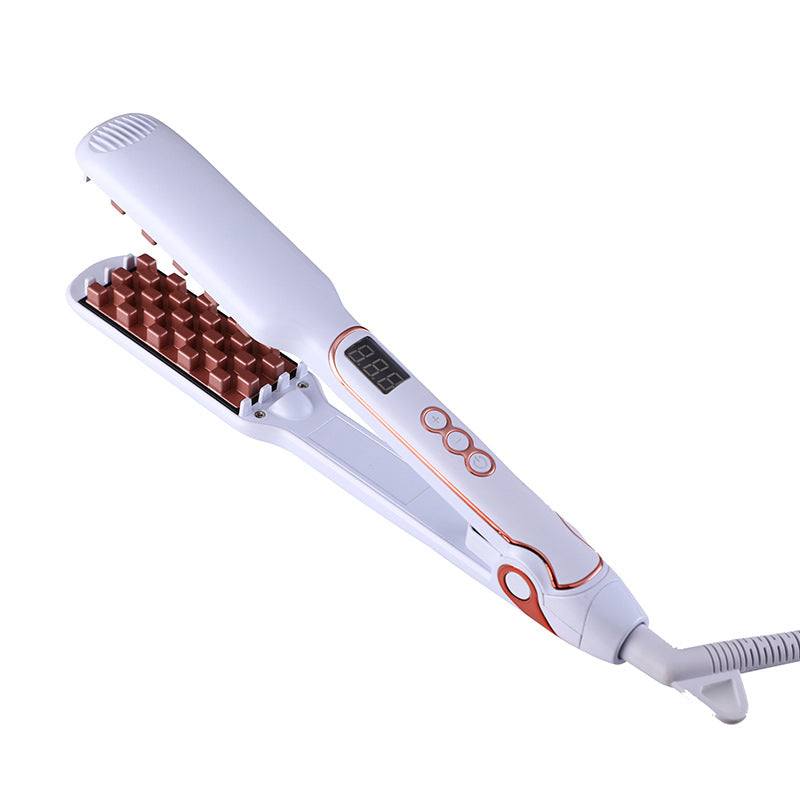 مكواة شعر للتصفيف والتكثيف | Hairdressing Tools Fluffy Hair Straightener Styling Hair Straightener