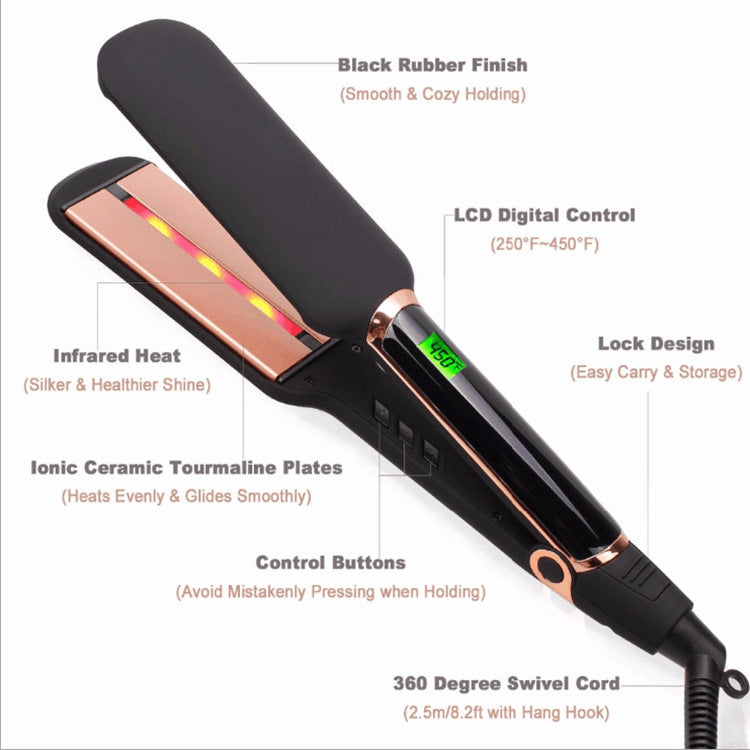 مكواة شعر بالأشعة تحت الحمراء | Infrared Hair Straightener