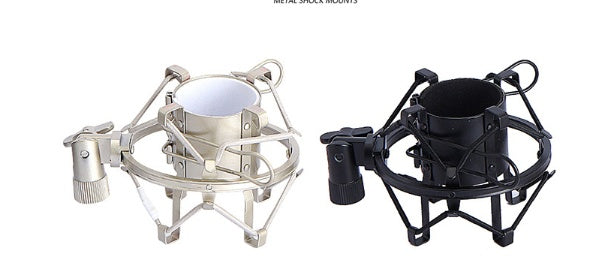 طقم مايكروفون BM800 مع حامل وشبكة وحامل صدمات | BM800 Microphone Set with Cantilever Stand, Pop Filter & Shock Mount