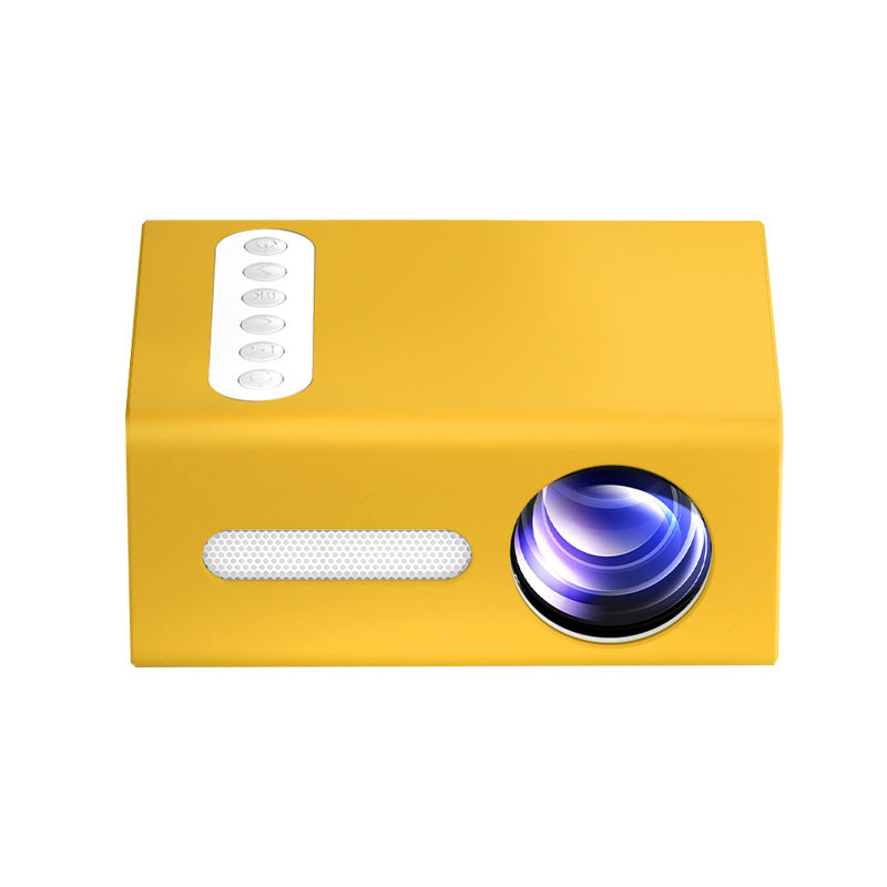 بروجكتور منياتور منزلي HD 1080P للسينما والعروض | Home Office T300 Projector HD 1080P Miniature Mini Projector