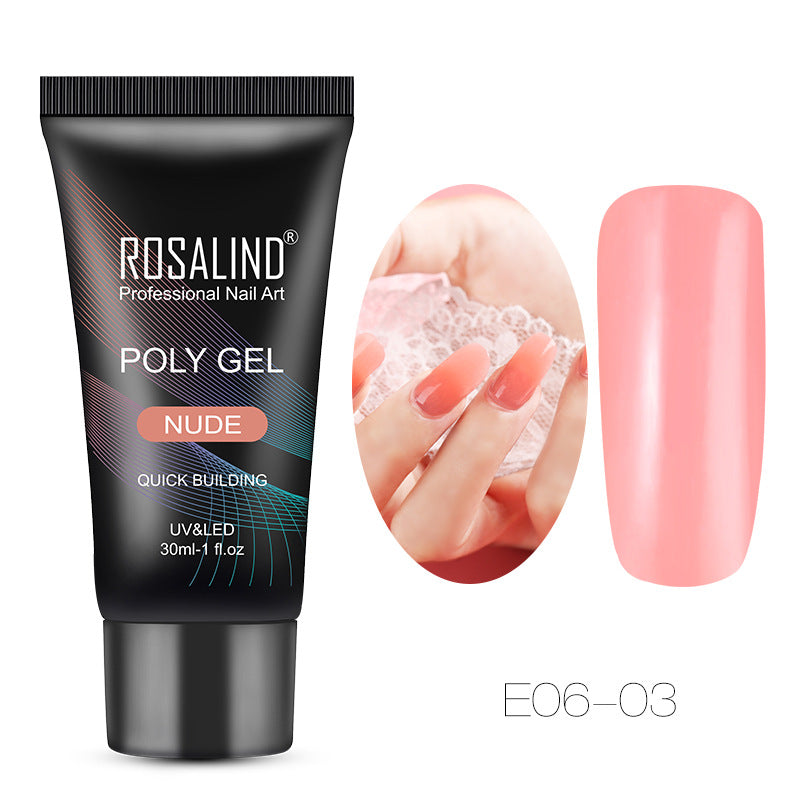 مجموعة أظافر كريستال لتمديد الأظافر | Crystal Nail Extension Set