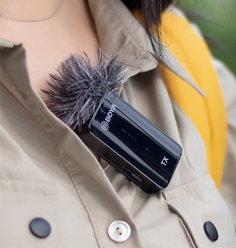 مايكروفون BOYA BY-XM6 لاسلكي احترافي للهاتف والكاميرا | BOYA BY-XM6 Wireless Microphone for Mobile Phone SLR Camera