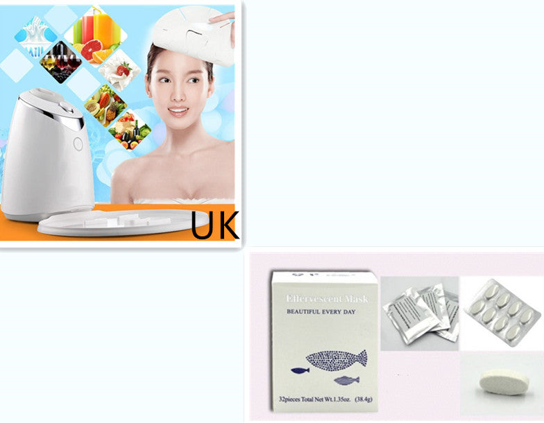 جهاز صنع قناع الوجه - علاج الوجه DIY أوتوماتيكي بالفواكه والخضروات الطبيعية والكولاجين للاستخدام المنزلي | Face Mask Maker Machine Facial Treatment DIY Automatic Fruit Natural Vegetable Collagen Home Use Beauty Skin SPA Care
