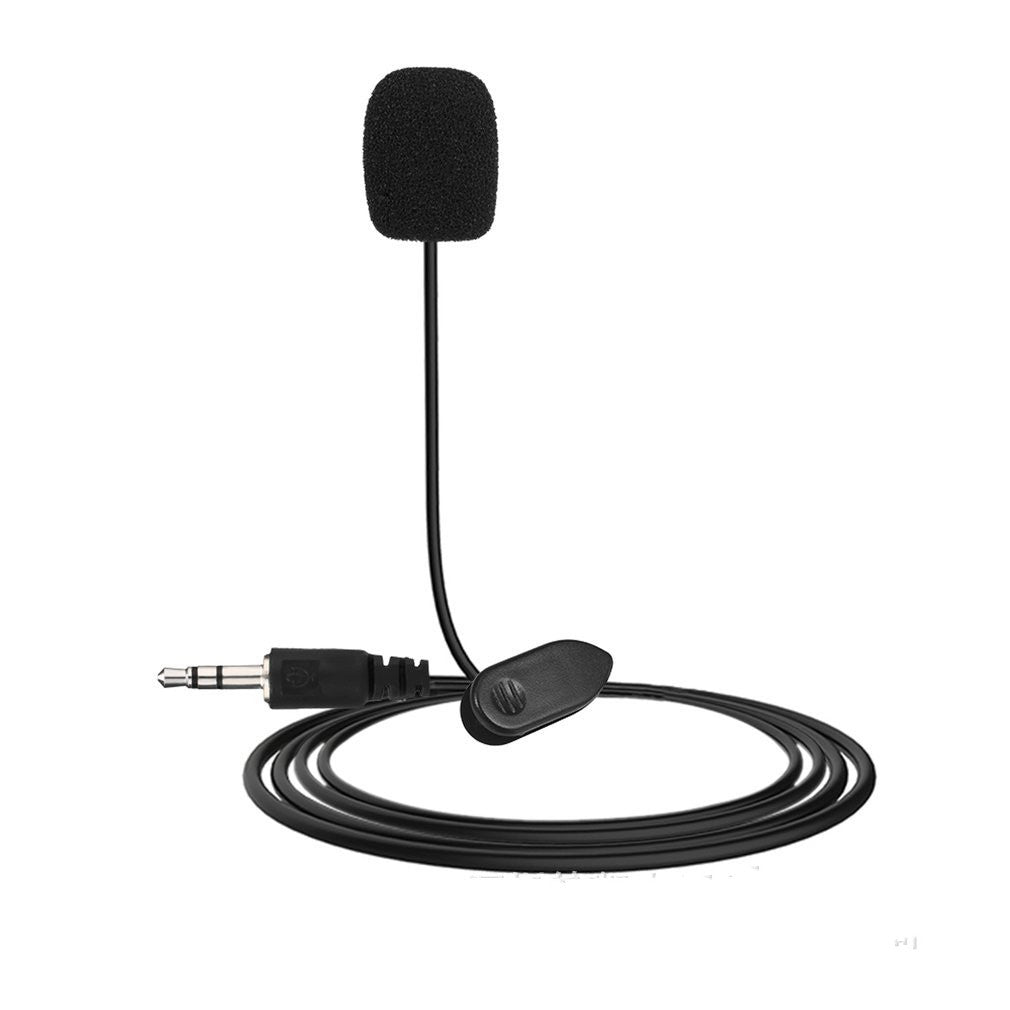 ميكروفون لافالير سلكي 3.5mm للتسجيل | Lavalier Condenser Microphone 3.5mm Wired