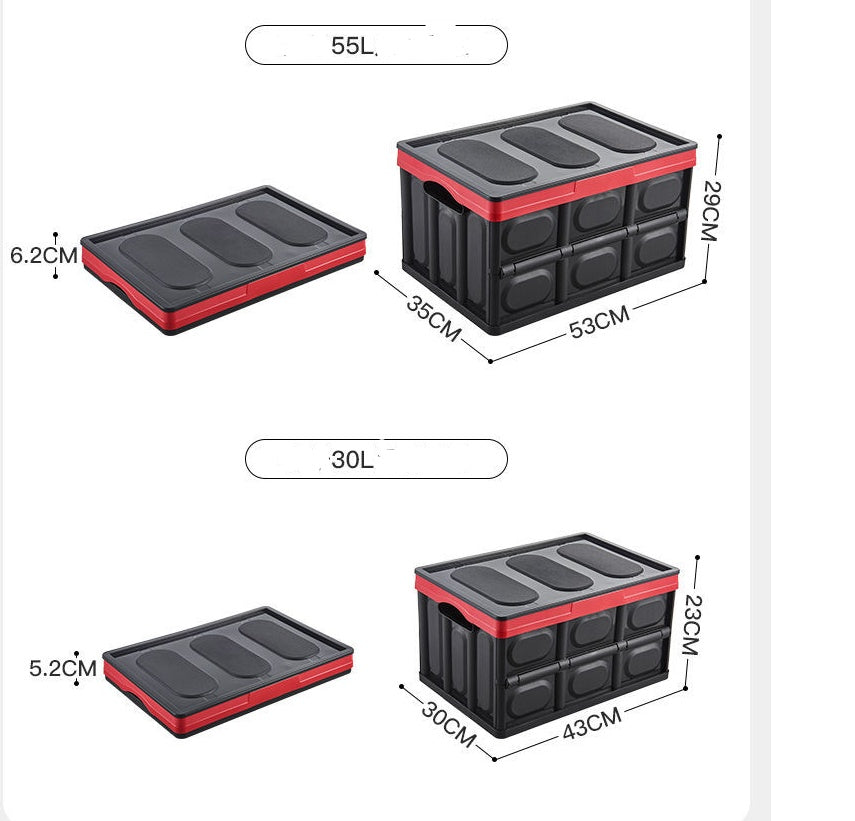صندوق تخزين قابل للطي للسيارة والمنزل | Foldable Car Storage Box Organizer
