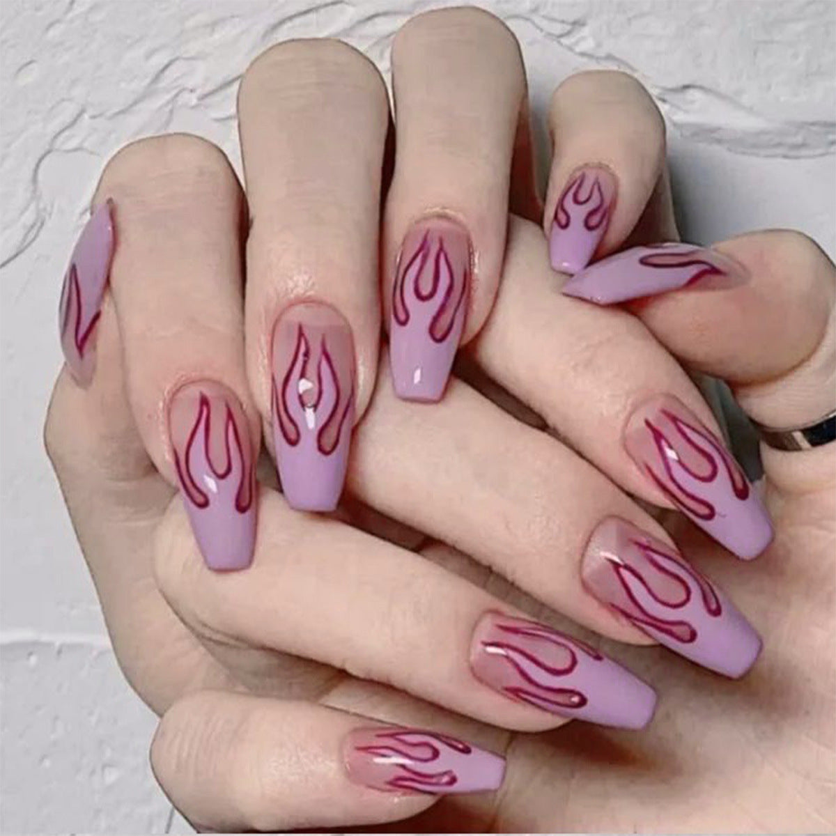 أظافر ناعمة جاهزة للتركيب | Wearing Nails Finished Soft Nails False Nails